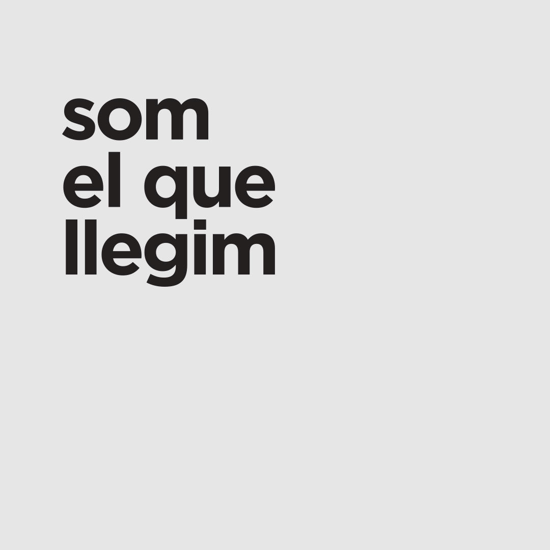 Som el q llegim ARA